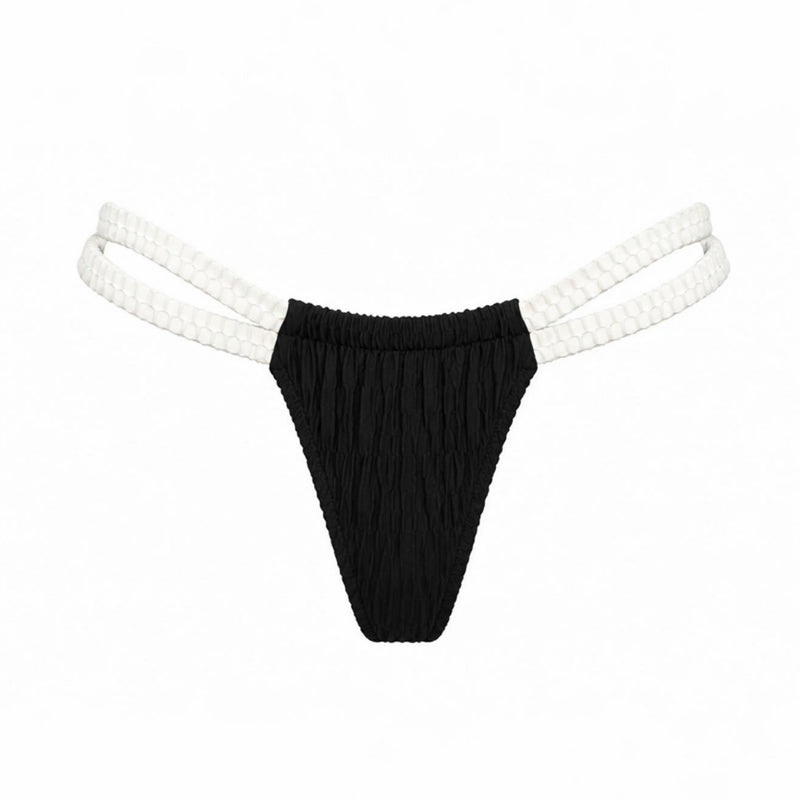 Lunar Petal V-Cut Bikini Bottom