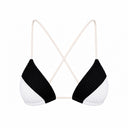 Noir Wave Triangle Bikini Top