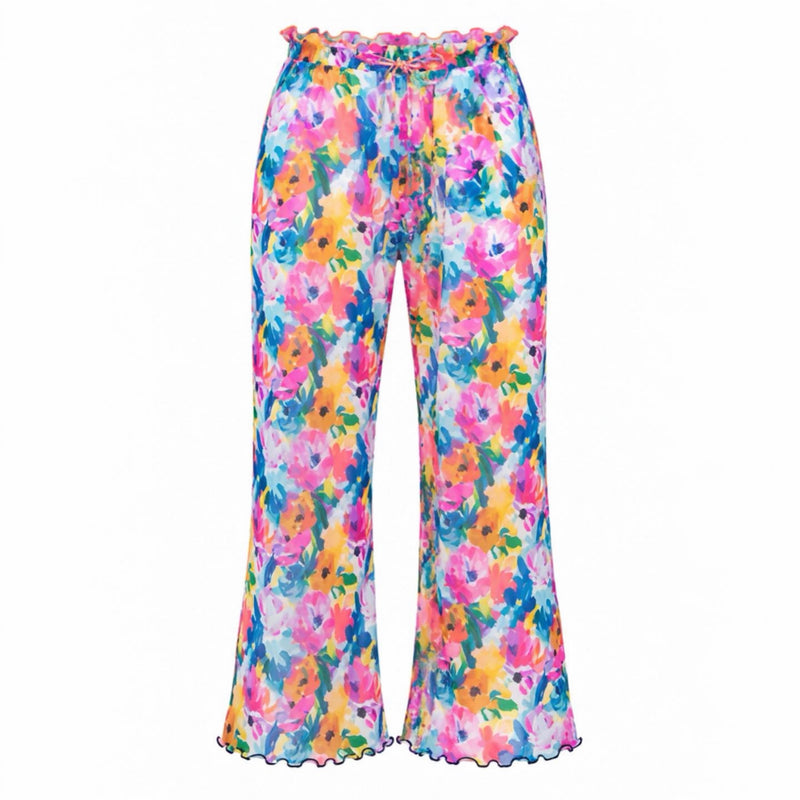 Bougainvillea Bloom Mesh Pants