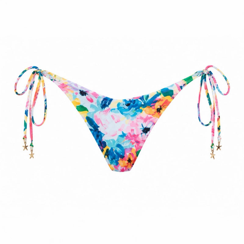 Bougainvillea Bloom Tie Side Bottom