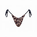 Leopard Luxe Tie Side Bikini Bottom