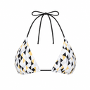 Cowrie Reversible Triangle Bikini Top