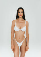 Anomia Bow Bikini Top Versatile Bow Design & Gold Hardware - GigiZara SwimWear