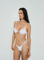 Anomia Bow Bikini Top Versatile Bow Design & Gold Hardware - GigiZara SwimWear