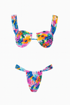 Bougainvillea Bloom Bra Top - GigiZara SwimWear
