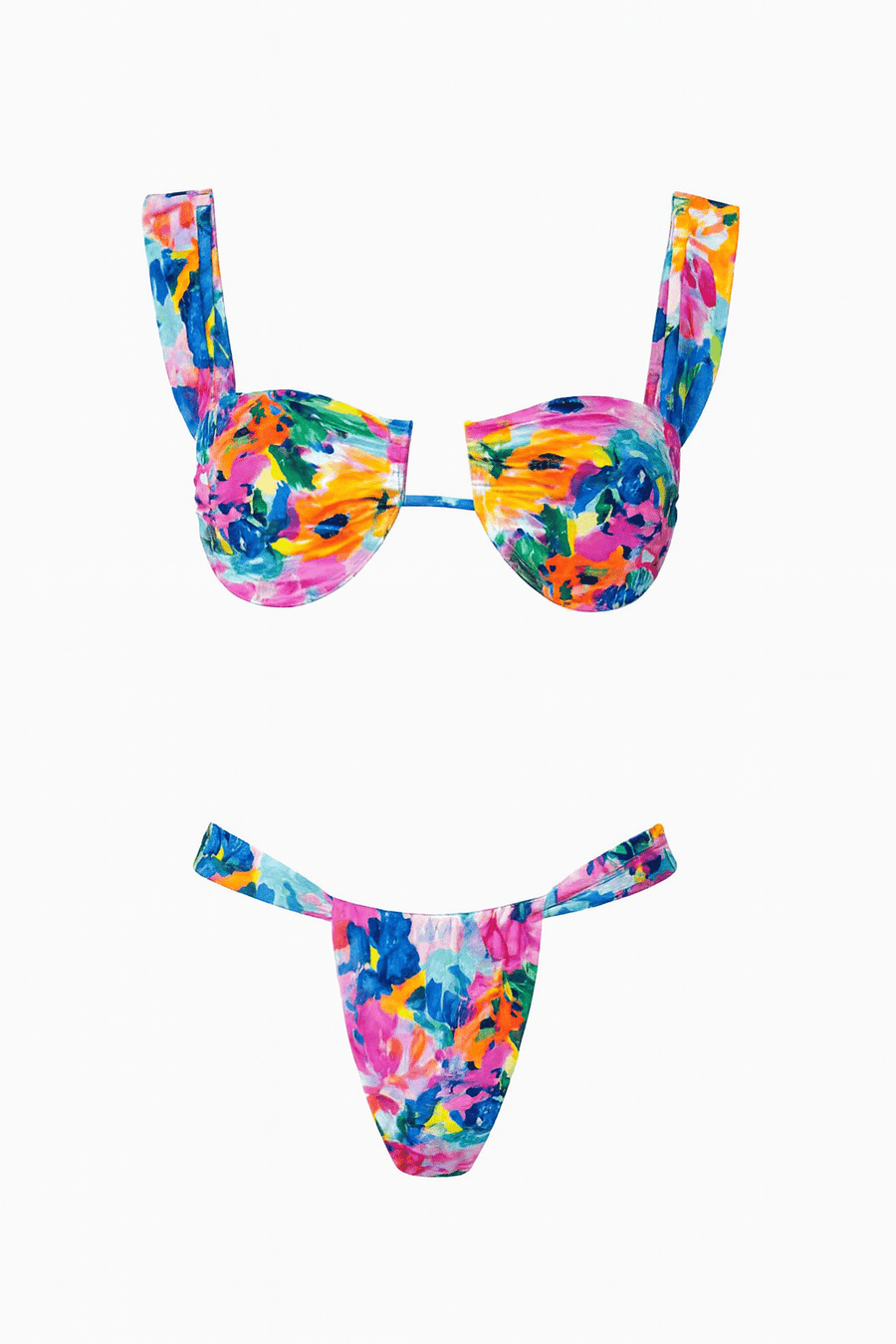 Bougainvillea Bloom Bra Top - GigiZara SwimWear