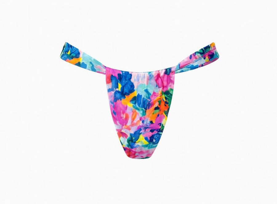 Bougainvillea Bloom Curve Bottom - GigiZara SwimWear