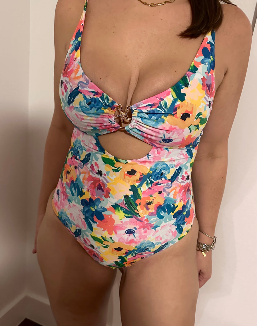 Bougainvillea One Piece - GigiZara SwimWear