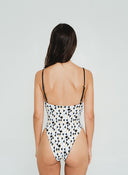 Calico One Piece Kaleidoscope Pattern, Adjustable Support - GigiZara SwimWear