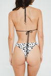 Limpet Brazilian Bottom Kaleidoscope Print & Gold Accents - GigiZara SwimWear