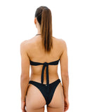 Starlight Strapless Bikini Top Bandeau with Grip & Removable Pads - GigiZara SwimWear