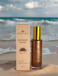 Sun Shield Body Glow, Broad Spectrum SPF 50, Non Sticky, Glowing Results - GigiZara SwimWear