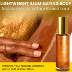 Sun Shield Body Glow, Broad Spectrum SPF 50, Non Sticky, Glowing Results - GigiZara SwimWear